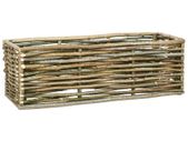 Raised Garden Raised Bed 120x40x40 cm Hazel Wood