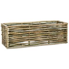 Raised Garden Raised Bed 120x40x40 cm Hazel Wood