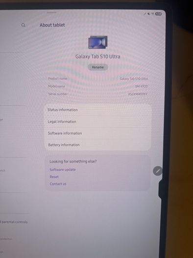 Samsung Tab S10 Ultra 256GB