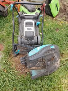 3 Electric Lawnmowers  Spares or Repair