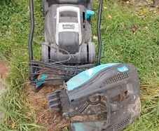 3 Electric Lawnmowers  Spares or Repair