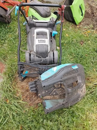3 Electric Lawnmowers  Spares or Repair