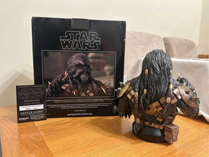 Black Krrsantan Star Wars Gentle Giant Mini Bust 324/1000