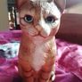 Ginger cat ornament Image 2