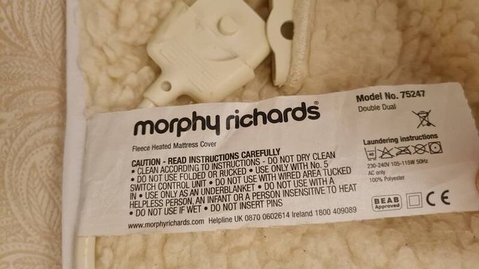 double  bed electric blanket