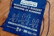 Great Scottish Run Drawstring Gym Bag