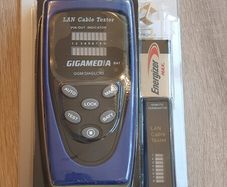 Gigamedia Continuity RJ45/RJ12 Tester With Holster NEW