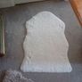 2 small rugs- ikea- sheepskin imitations Image 3