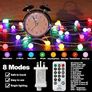120LED Fairy Lights Plug in, 12M/39ft Globe String Lights, 8 Mode Christmas Lights Outdoor with Remote Control/Timer for Bedroom, Party, Decorations(Multi-Coloured) Image 3