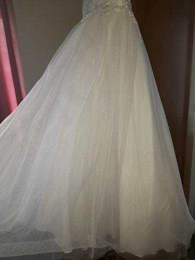communion dress and umbrella