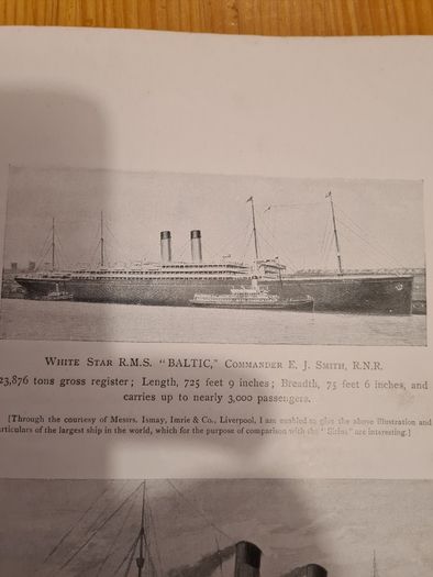 The History Of The "sirius" The Firtst Steamer That Crossed The Atlantic By William J Barry. Vintage  1906.