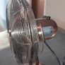 Large copper table fan Image 2