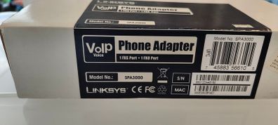 Linksys SPA3000 VoIP phone adapter
