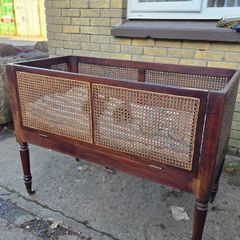 Victorian bergiere cot