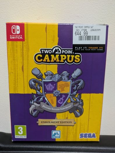 Two Point Campus (Enrolment Edition) (Switch)