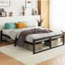 King Size Metal Bed Frame Platform Image 8