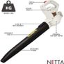 Leaf Blower - 3000W - Lightweight 1.8kg - Detachable Tubes to Save Space - Easy Click-In Assembly and Quick Start Button - Compact Design - 6M Power Cable (FREE POSTAGE) Image 4
