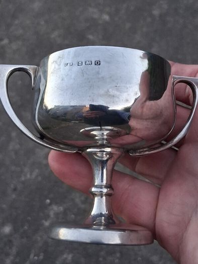 Sterling Silver Art Deco Trophy