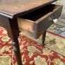 Early Victorian Mahogany Side Table. Image 7