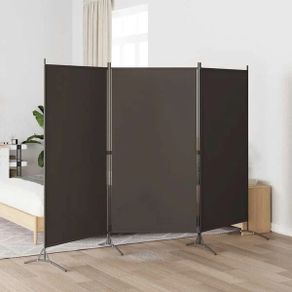 3-Panel Room Divider Anthracite 260x180 cm