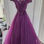 Beautiful Purple Prom style dress Image 6