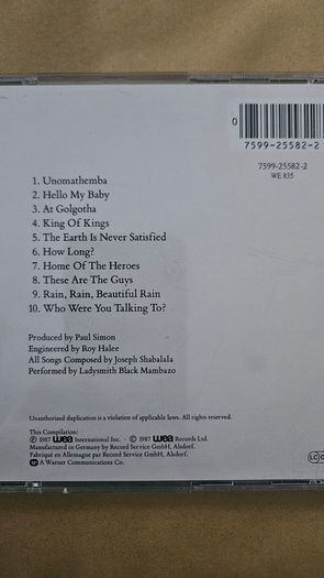 Ladysmith Black Mambazo. Shake Zulu.