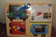 Melissa &amp; Doug Wooden Lock and Latch Board