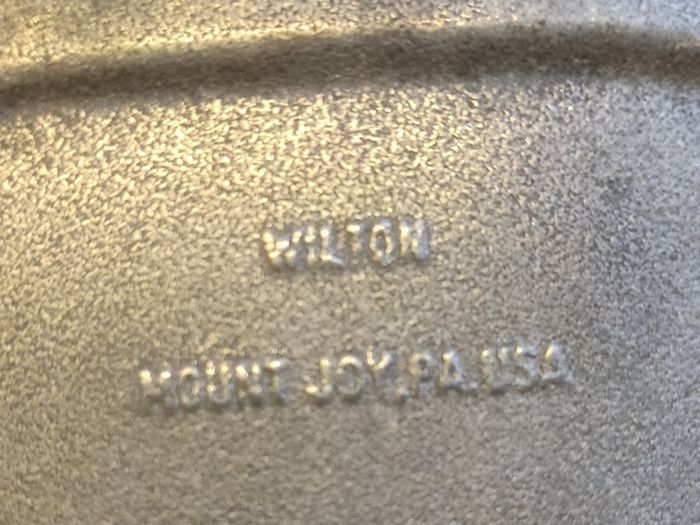 Vintage Wilton Pewter Bless This House Tray Dish Bread Plate - Mount Joy PA Mark