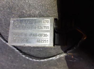 BMW 3 5 X3 X5 Series E46 E83 E53 Auxiliary Fan Air Conditioning Sensor 8391470