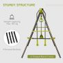 5 IN 1 Kids Garden Swing Set for Backyard, Outdoor Play Equipment, w/ Adjustable Swing Seat (FREE SHIPPING) Image 2