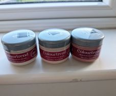 Pink Colourtrend Sample Pots.  3 Shades: Iced Float, Beag and Dublin Rose.