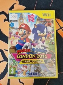 Mario & Sonic at the London Olympic Games Nintendo Wii Games Original