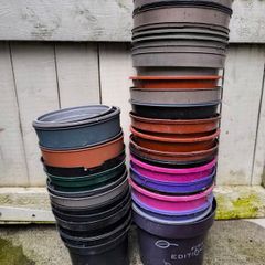 plastic pots