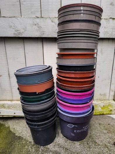 plastic pots