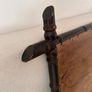 Vintage French Faux Bamboo Wall Mirror Image 9