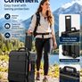 71L IP67 Waterproof Hard Protective Case with Wheels, Foam & Telescopic Handle Image 2