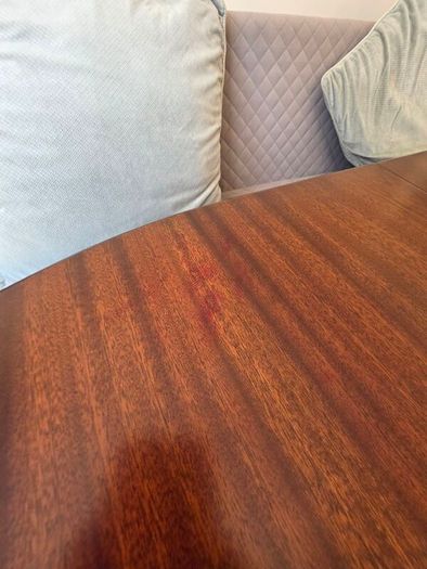 Elegant Mid-Century Modern Extendable Dining Table
