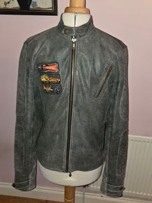 Vintage Mid.Munk 100% Leather Jacket - XL size