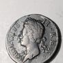 1742 Irish Hibernia Halfpenny Image 2