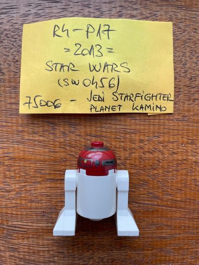 Lego minifigure R4-P17 sw0456 - 2013