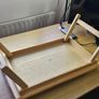Wooden Bed Tray Table Laptop Foldable Lap Sofa Butlers Image 2