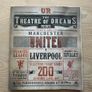 Matchday Programme Set from 200th Fixture Between Manchester United & Liverpool Image 2