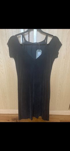 Allsaints black boast  dress size M  . Uk 10-12