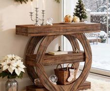 Farmhouse Console Table (Free Delivery)