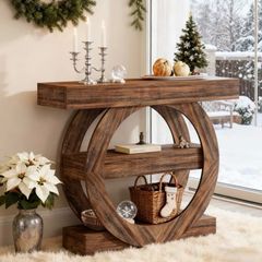 Farmhouse Console Table (Free Delivery)