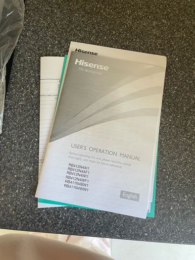 Hisense Fridge/Freezer