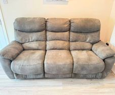 3 seater electric reclining sofa