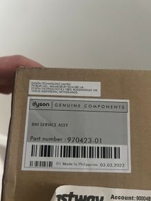 Dyson cyclone bin