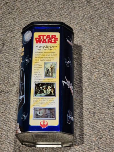 Star Wars 1997 Burton's Biscuits Tin only