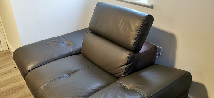 Miro Italian Leather Sofa